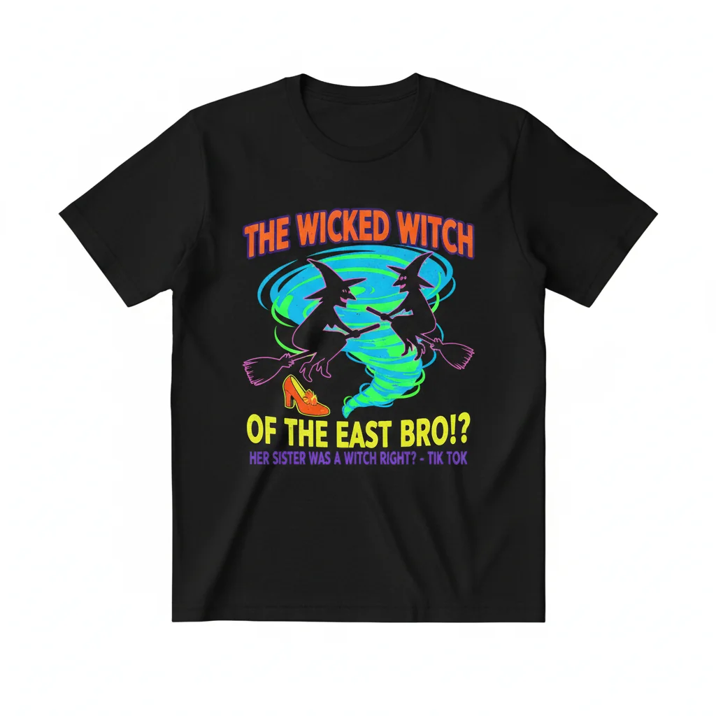 The Wicked Witch of the East Bro? A Bewitching TikTok Tribute Tee