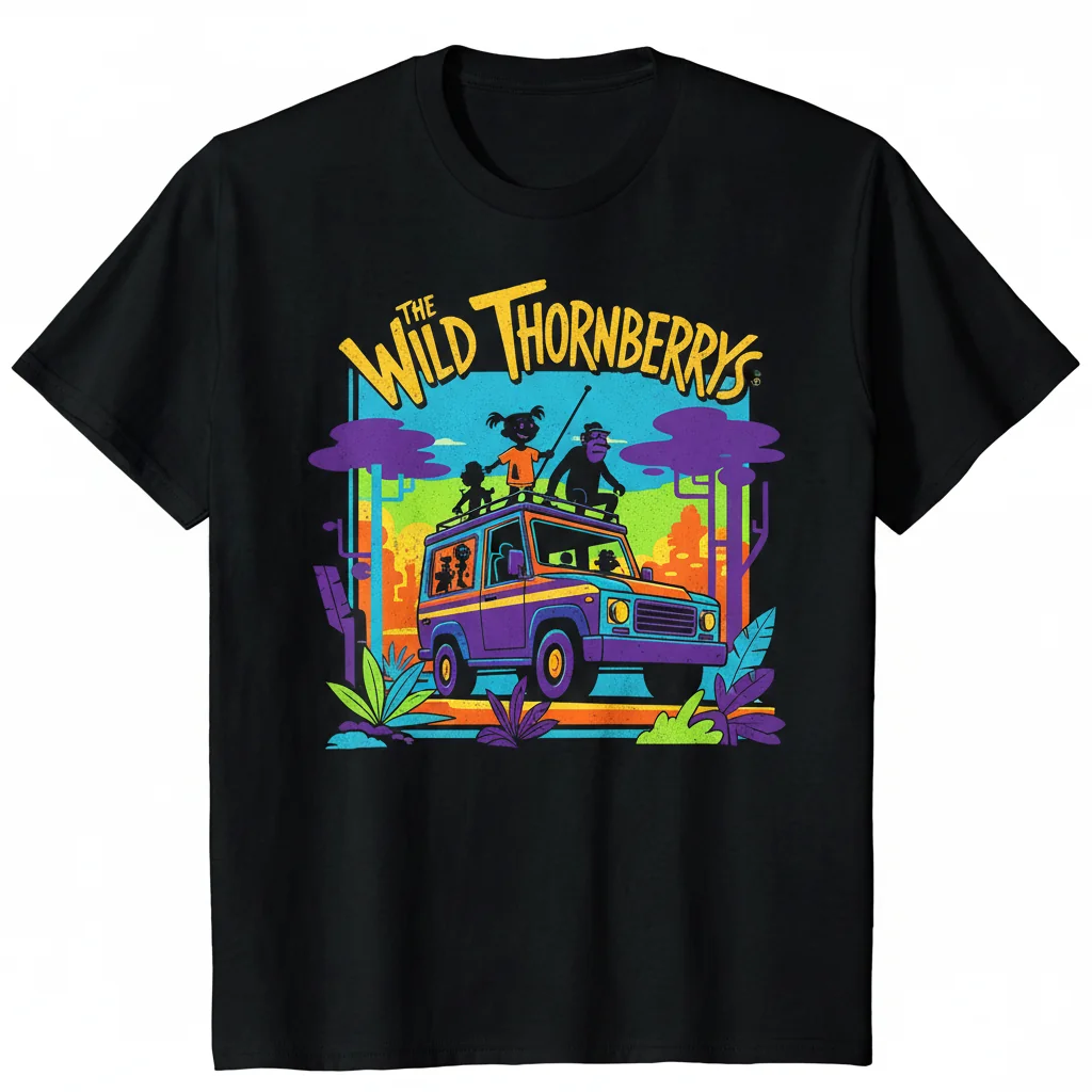 The Wild Thornberrys Family Van Logo Essential T-Shirt - Ultra-Durable & Vibrant