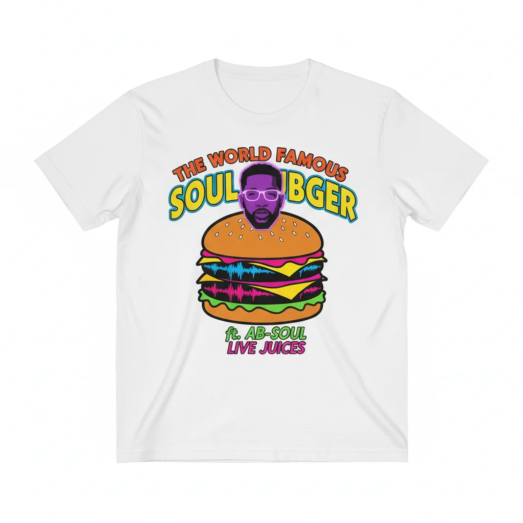 Soulful Bites & Rhymes: The AB Soul Burger Tee