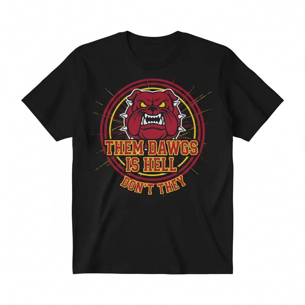 "Them Dawgs Is Hell Don't They" – A Tribute to Unbreakable Spirit Essential T-Shirt