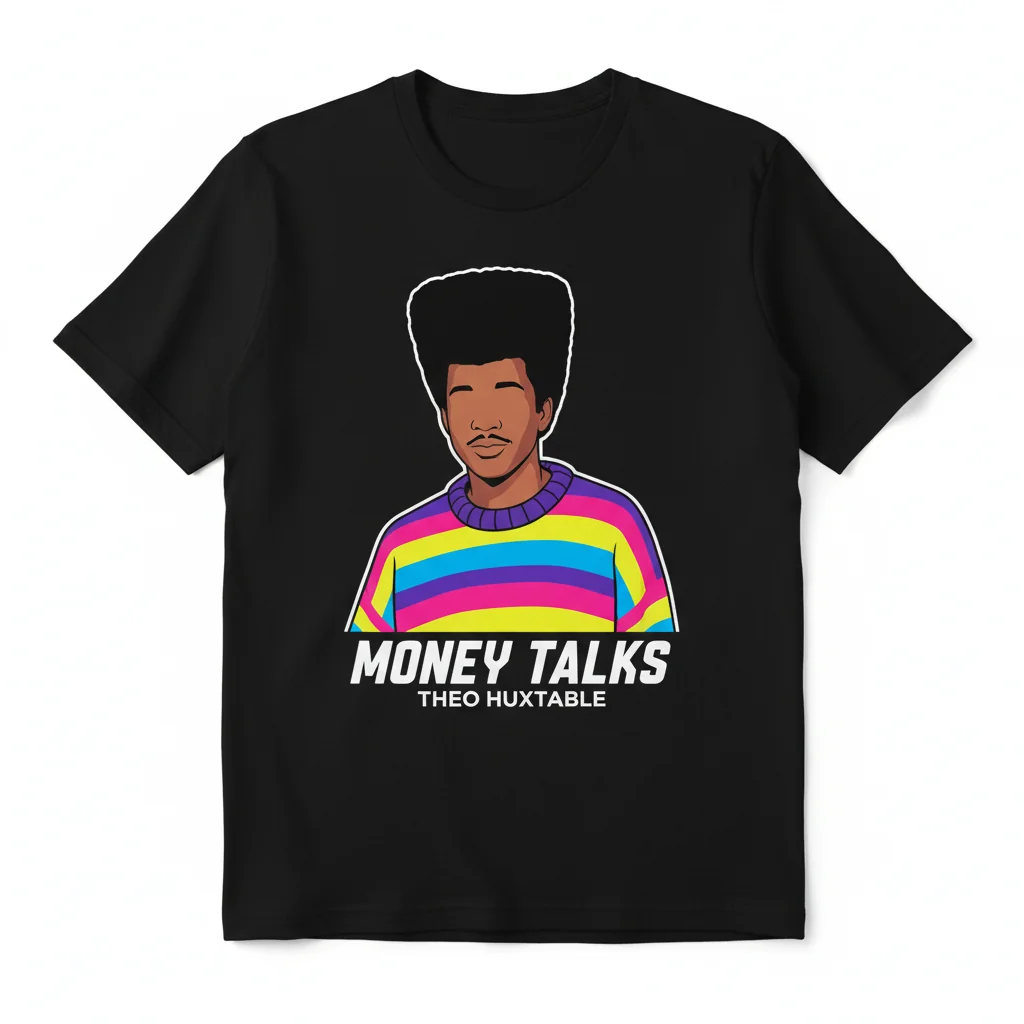 Theo Huxtable Shirt – Classic 80s TV Style Tee