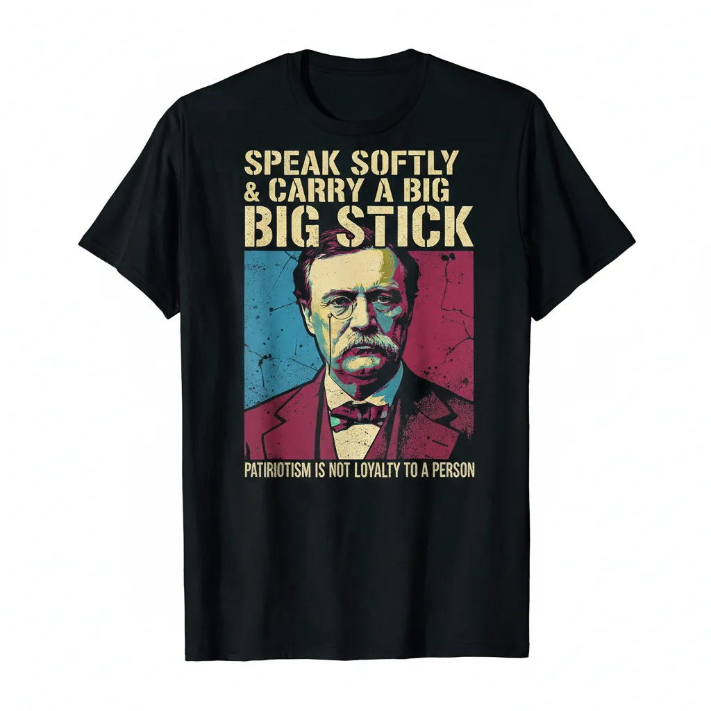 Teddy Roosevelt Meme: Bold Statement, Premium Comfort Tee