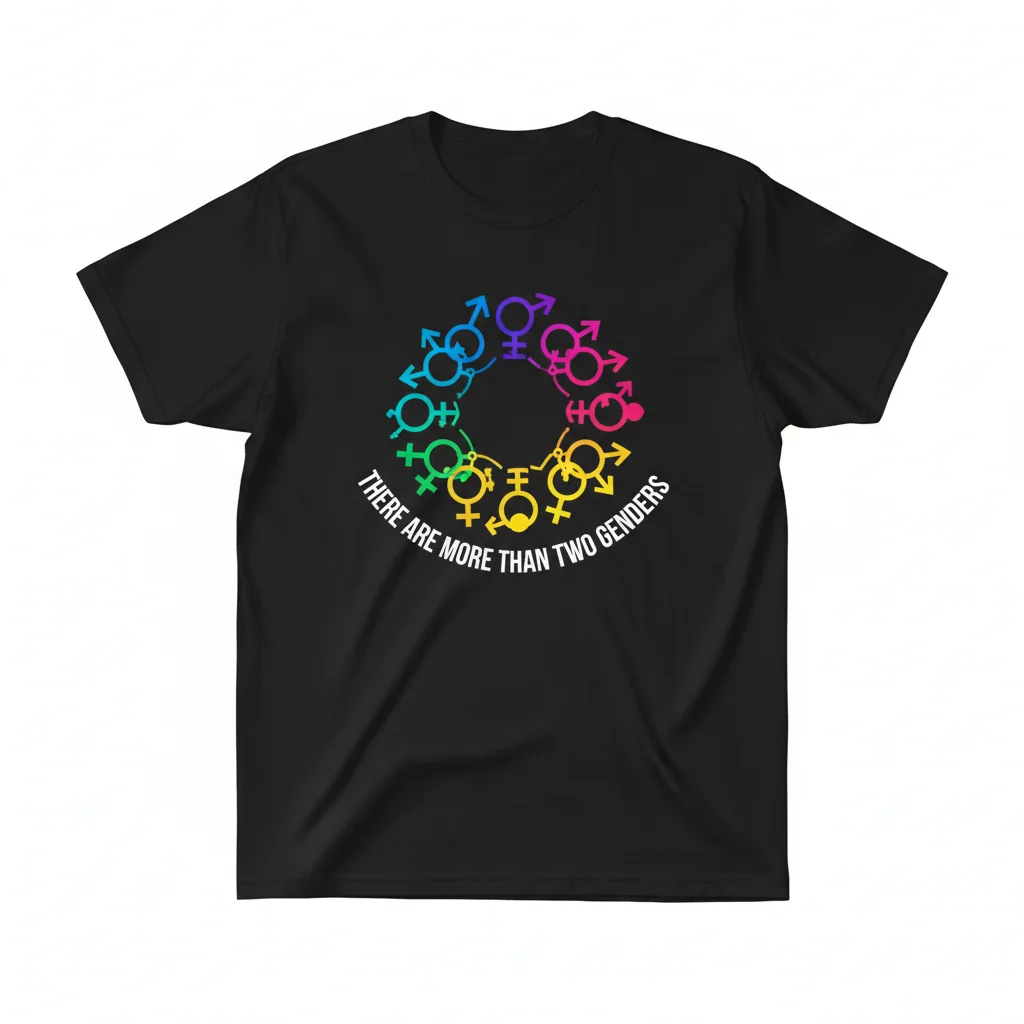 Embrace & Celebrate: "More Than Two Genders" Symbolic Essential T-Shirt