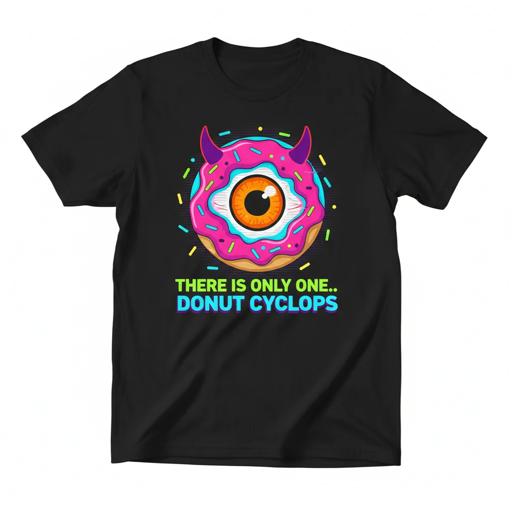 Donut Cyclops: One-of-a-Kind Tee