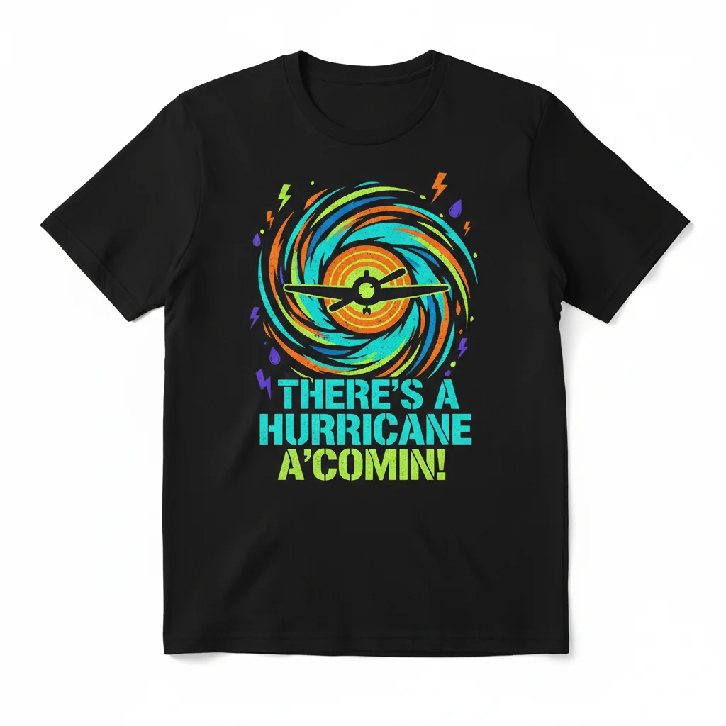 There's a Hurricane A'comin' Unisex Essential T-Shirt