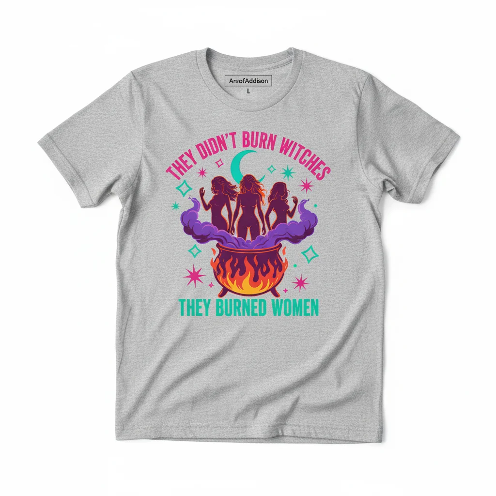 They Didn't Burn Witches Essential T-Shirt - Comfortable & Durable Cotton Tee