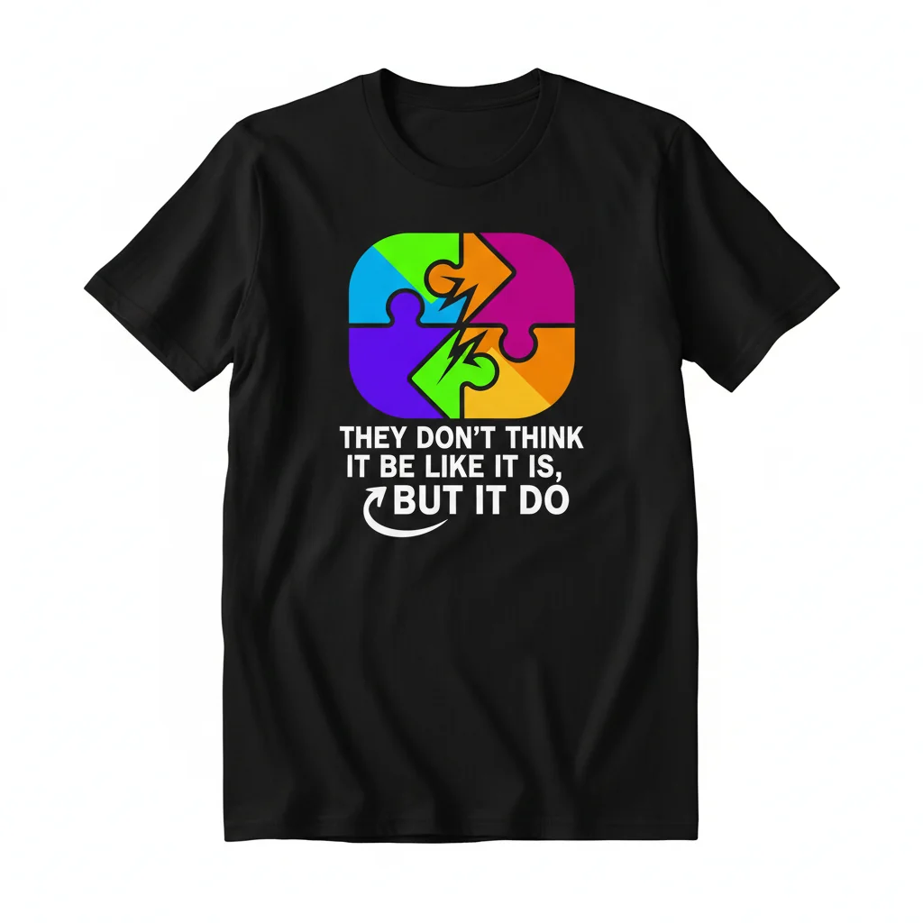 Embrace the Unspoken Truth: "They Don't Think It Be Like It Is, But It Do." Premium Tee