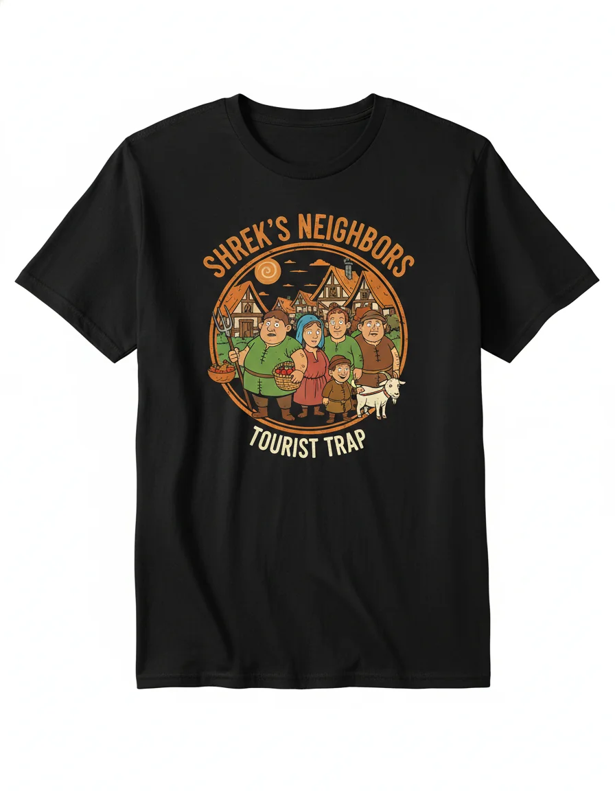 "They Look Like the Villagers in Shrek" Funny Meme T-Shirt