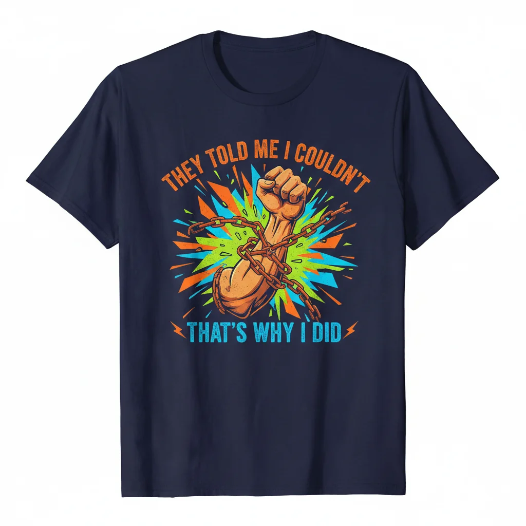 They Told Me I Couldn't: The 'I Did It Anyway' Essential Tee