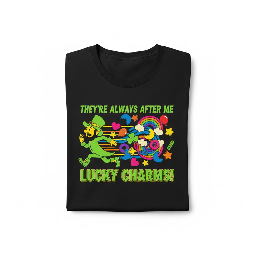 Always After Me Lucky Charms! Whimsical Art Essential T-Shirt