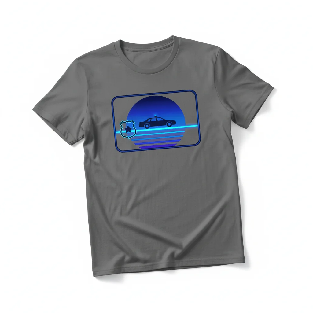 Thin Blue Line T-Shirt – Premium Ring-Spun Cotton Support Law Enforcement
