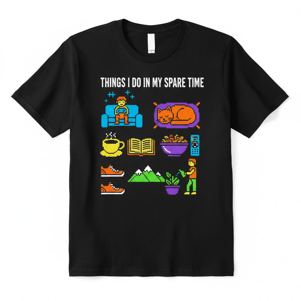 Essential 'Things I Do In My Spare Time' T-Shirt – Unbeatable Comfort & Durability