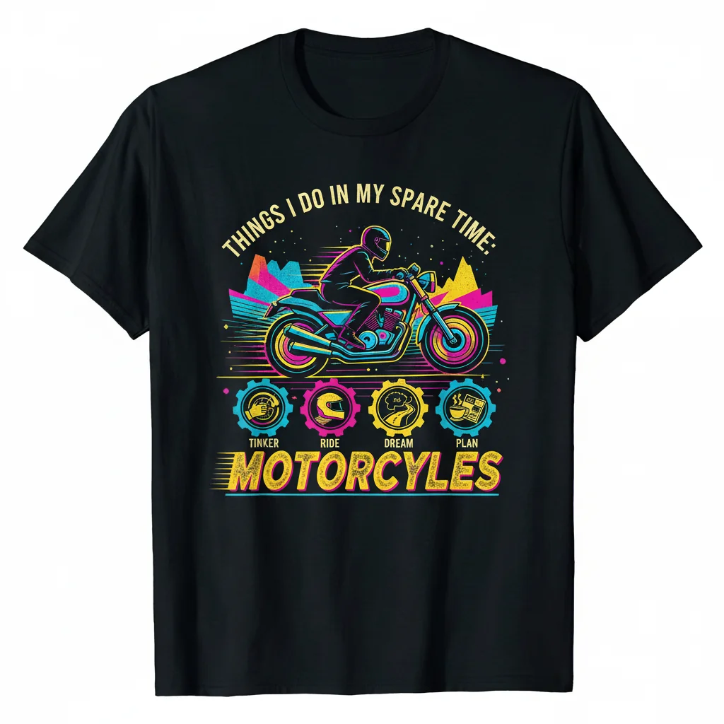 Spare Time Motorcycles – The Essential Tee