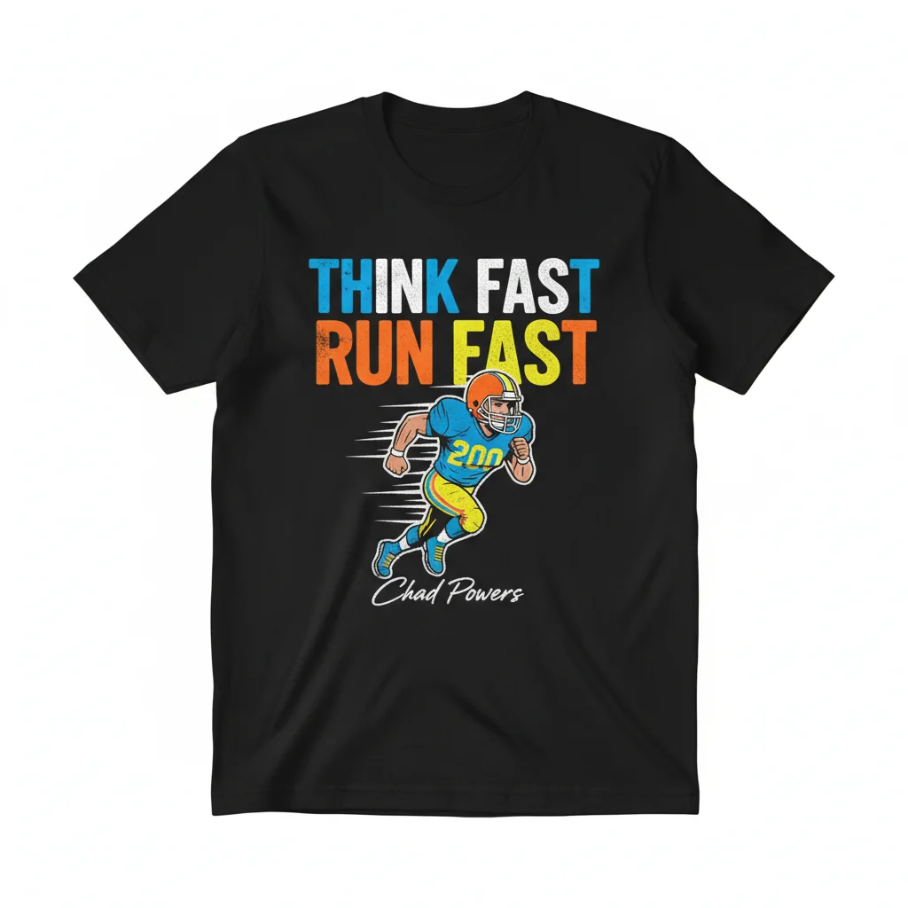 Chad Powers 200 Funny American Football Essential T-Shirt - Durable & Pre-Shrunk Comfort