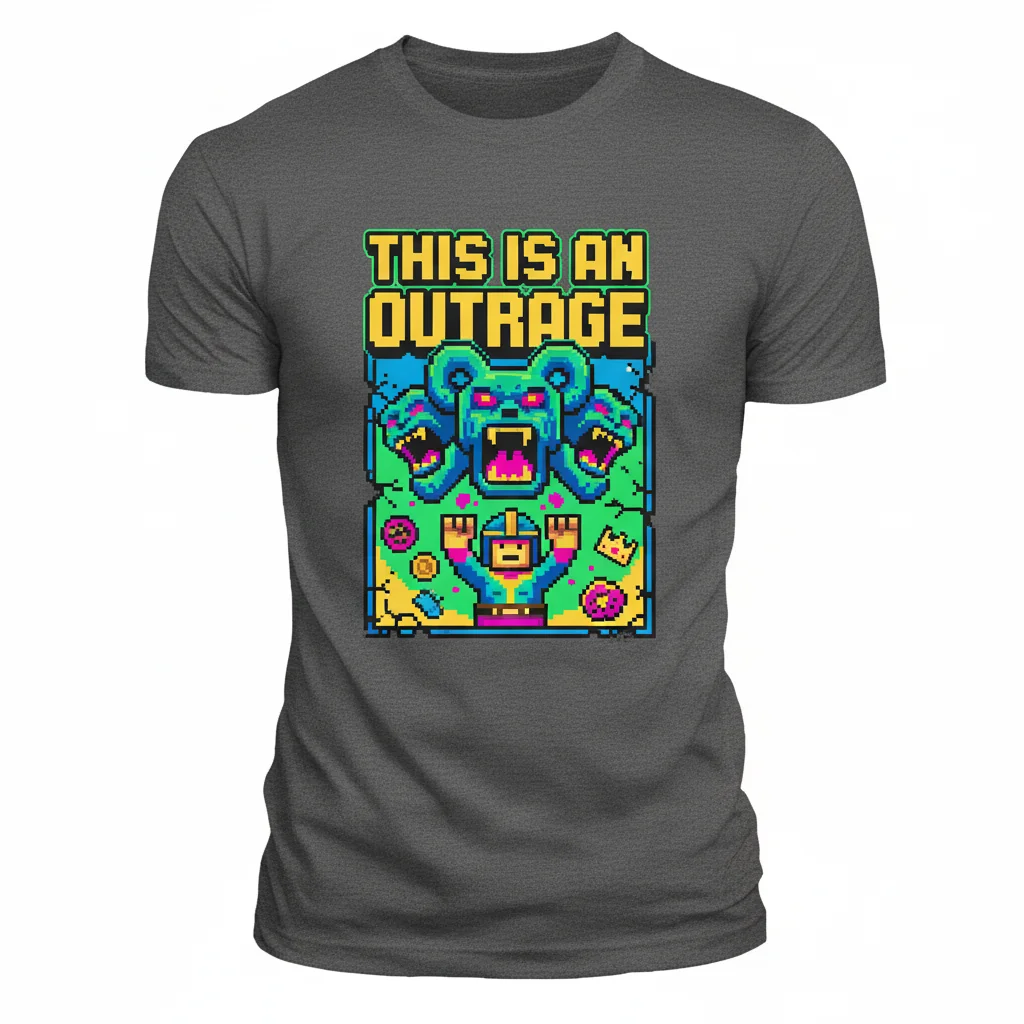 This Is An Outrage Shirt - Dungeon Crawler Carl Fan Tee