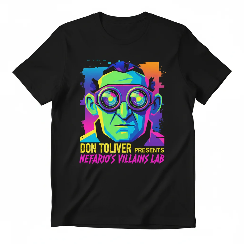 Don Toliver Dr. Nefario Villains Graphic T-Shirt
