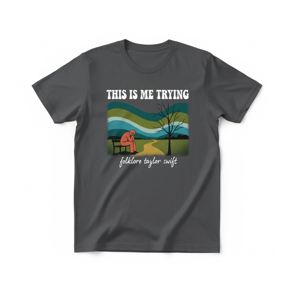 Taylor Swift 'This Is Me Trying' (Folklore) Essential T-Shirt - Premium Comfort & Durability