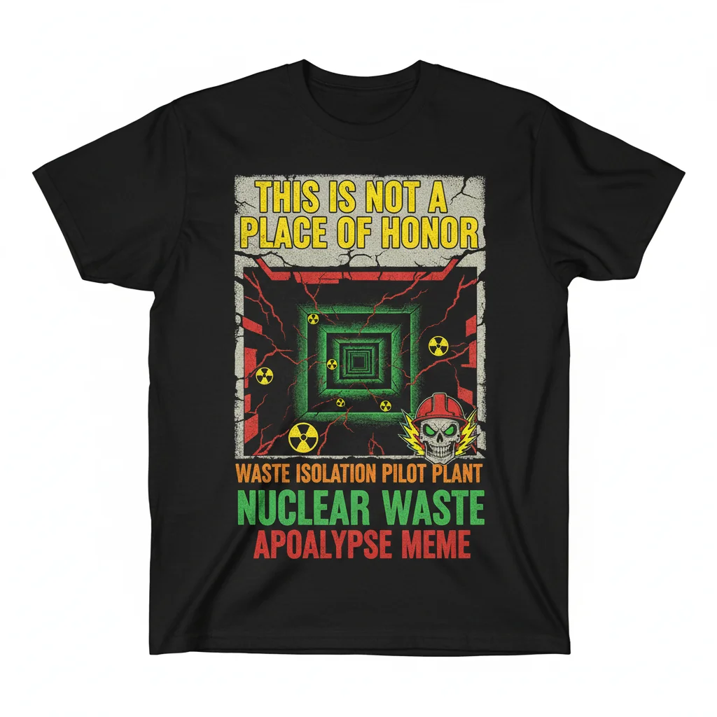 This Is Not A Place Of Honor - Artful Statement Tee for the Curious Mind