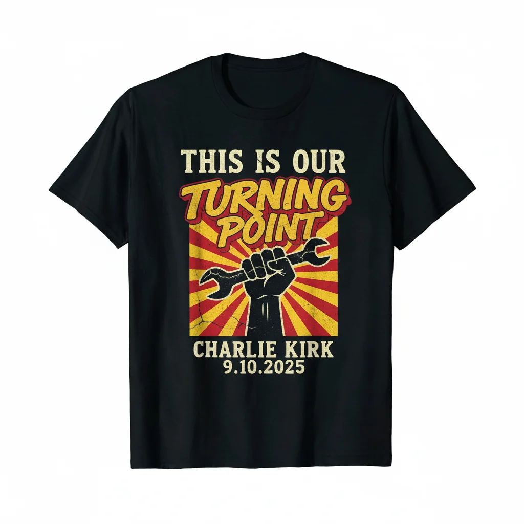 The Turning Point Charlie Kirk Premium Tee: Unyielding Comfort & Style