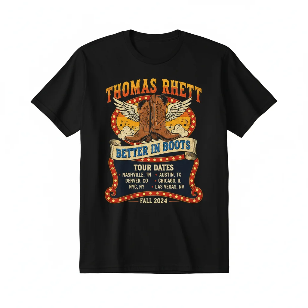 Thomas Rhett 'Better in Boots' Tour Tee – Street Edition