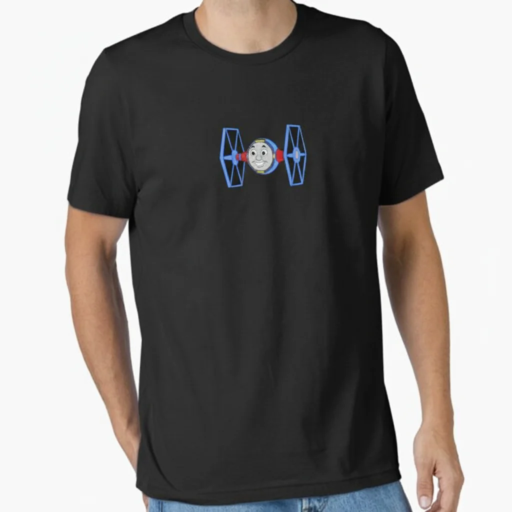 Thomas The Tie Fighter T-Shirt - Star Wars Inspired Cotton Tee