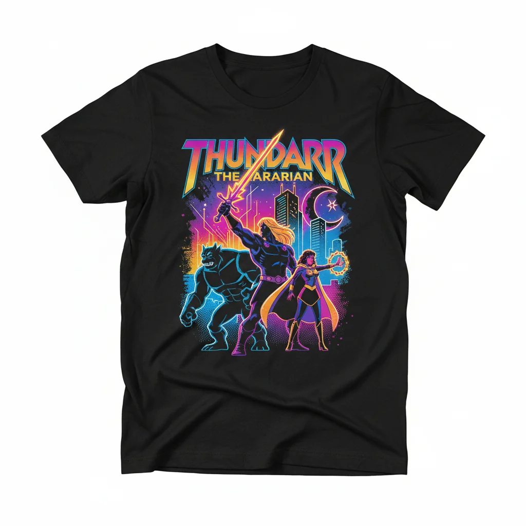 Thundarr The Barbarian: The Future Is Wild Tee