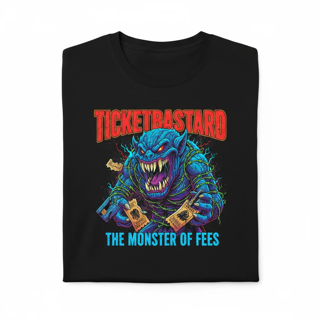 Ticketbastard Essential T-Shirt - Premium Cotton, Retail Fit Tee