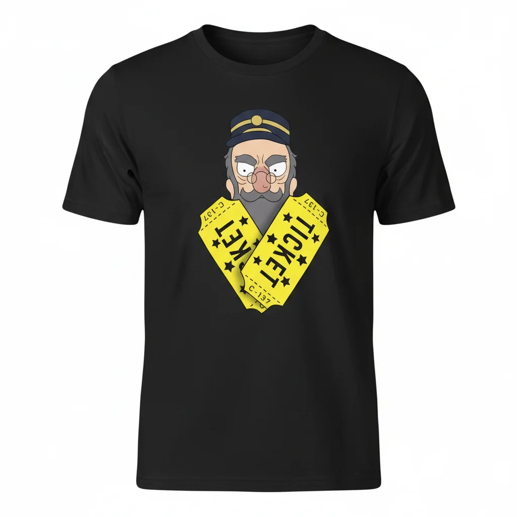 Tickets Please Guy: Wear Your Wanderlust Essential T-Shirt