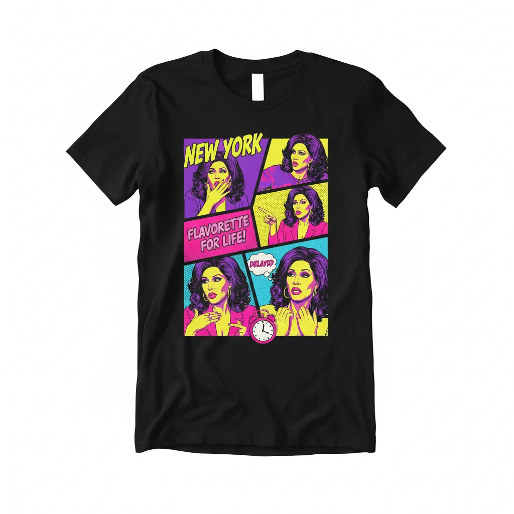 Tiffany Pollard 'Flavorette' Meme Street Tee