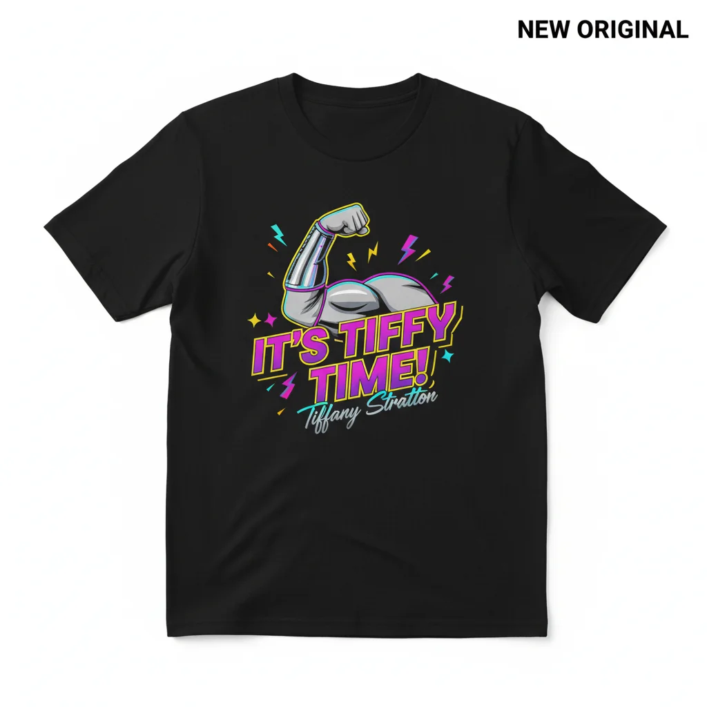 Tiffany Stratton "It's Tiffy Time" Premium Fan Tee