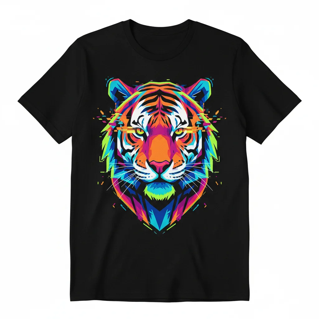 Tiger 3D Animations: The Ultra-Durable, Fade-Resistant Essential T-Shirt