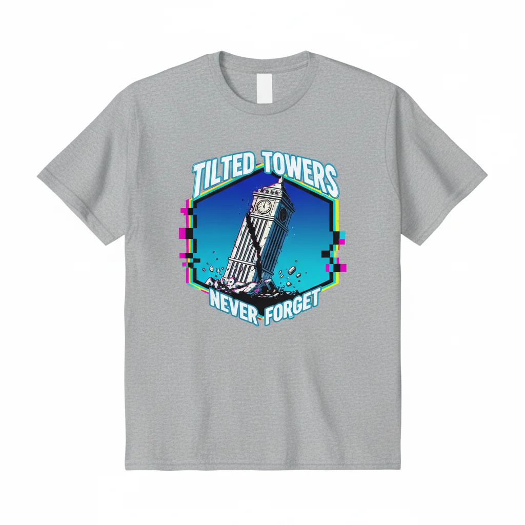 Tilted Towers Never Forget T-Shirt - Premium Gamer Tee