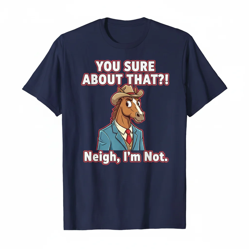 The 'You Sure About That?' Premium Tee – A Tim Robinson Tribute