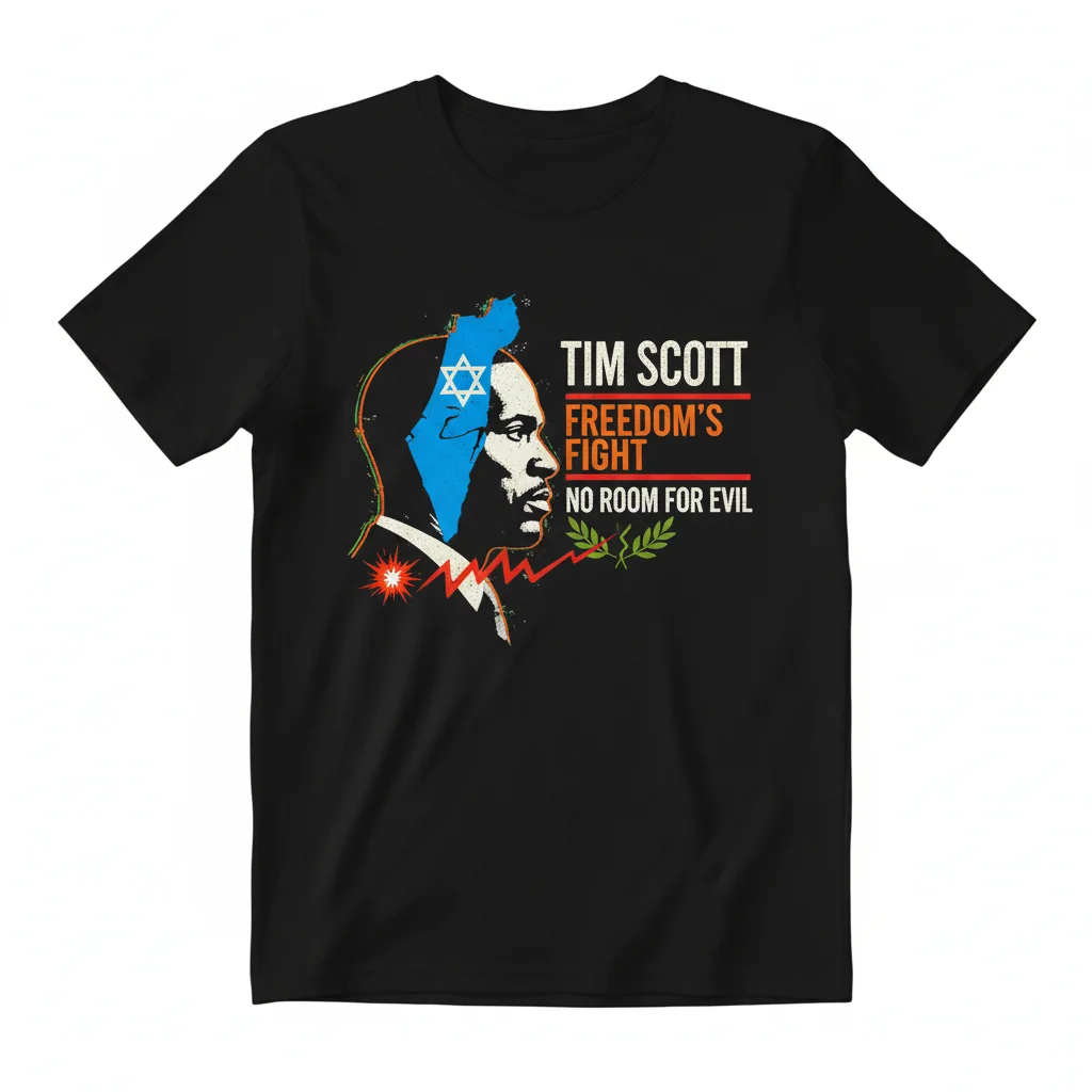 Tim Scott sobre la camisa de la guerra Israel-Hamás – Camiseta unisex premium