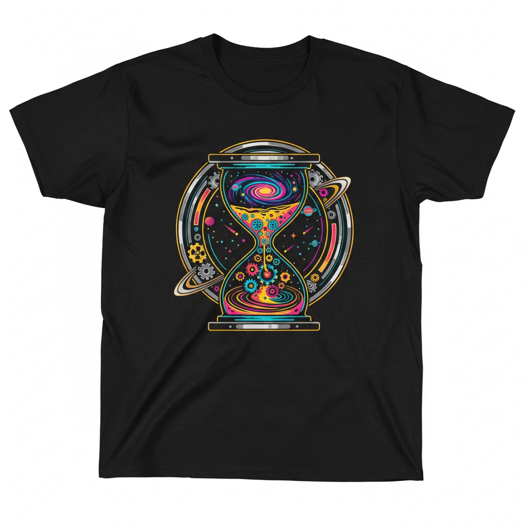 Time & Space Essential T-Shirt: Lasting Comfort, Vibrant Style