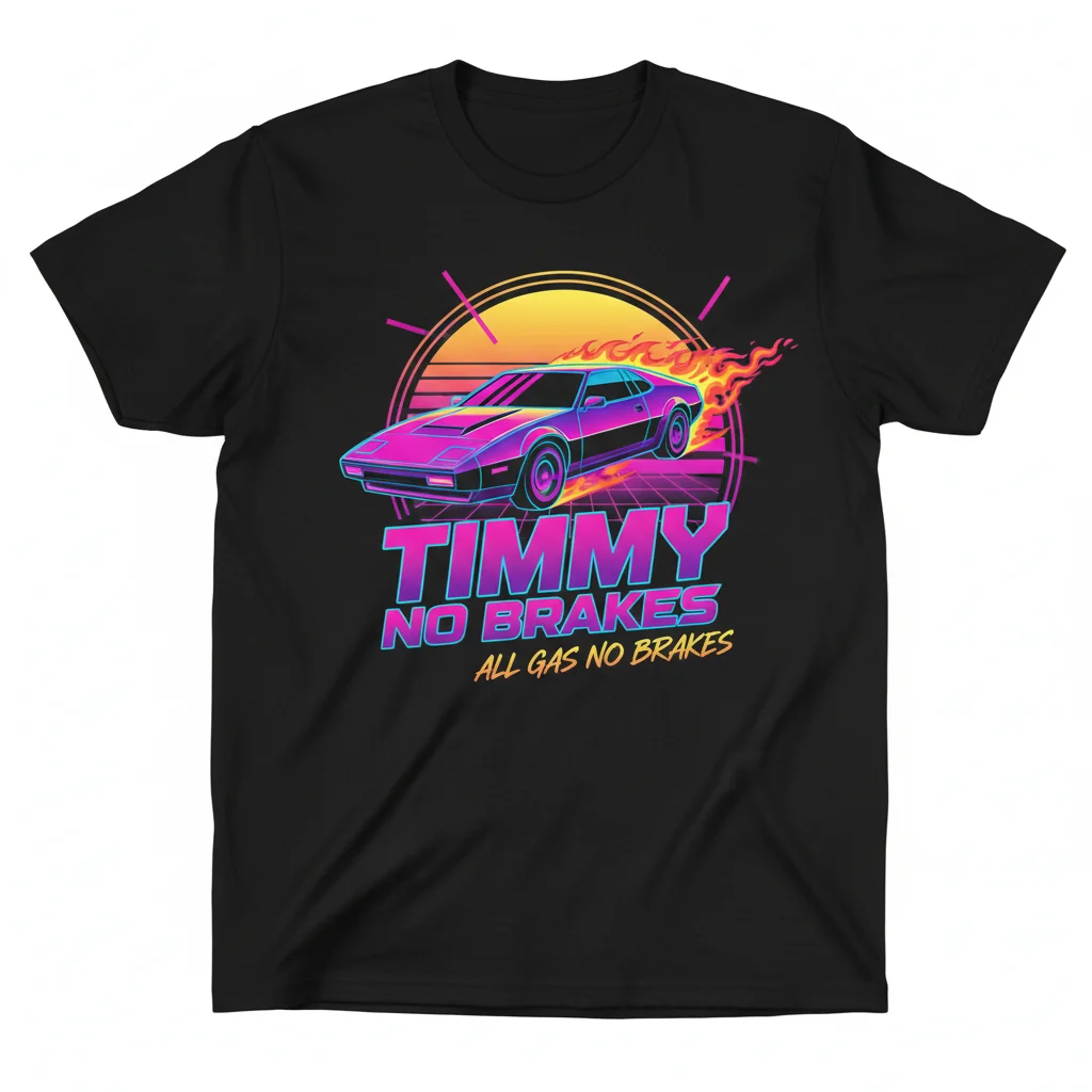 Timmy No Brakes – All Gas Tee