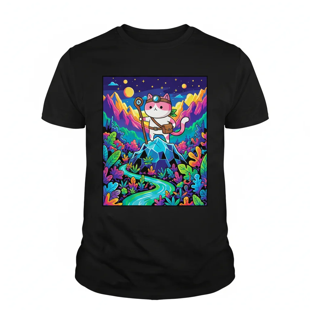 Timmy the Cat Adventure Time T-Shirt – Ultra-Durable & Fade-Resistant