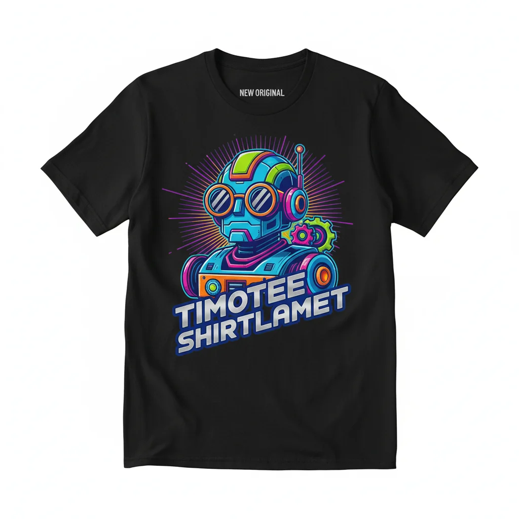 TimoTee Premium Ring-Spun Cotton Graphic Tee - Lamet Shirt Design
