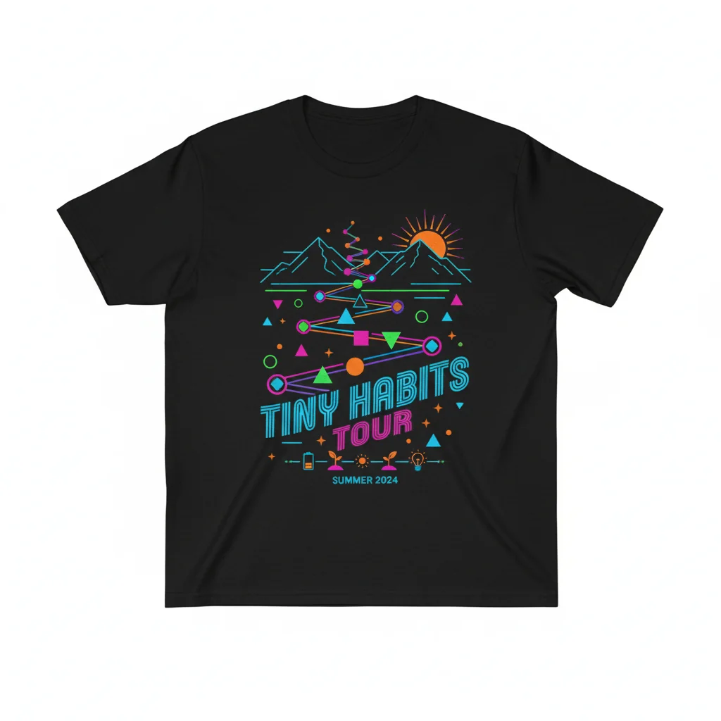 Tiny Habits Tour T-Shirt – Premium Comfort & Lasting Style
