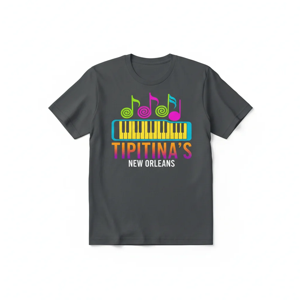 Tipitina's – The Durable, Fade-Resistant Essential T-Shirt