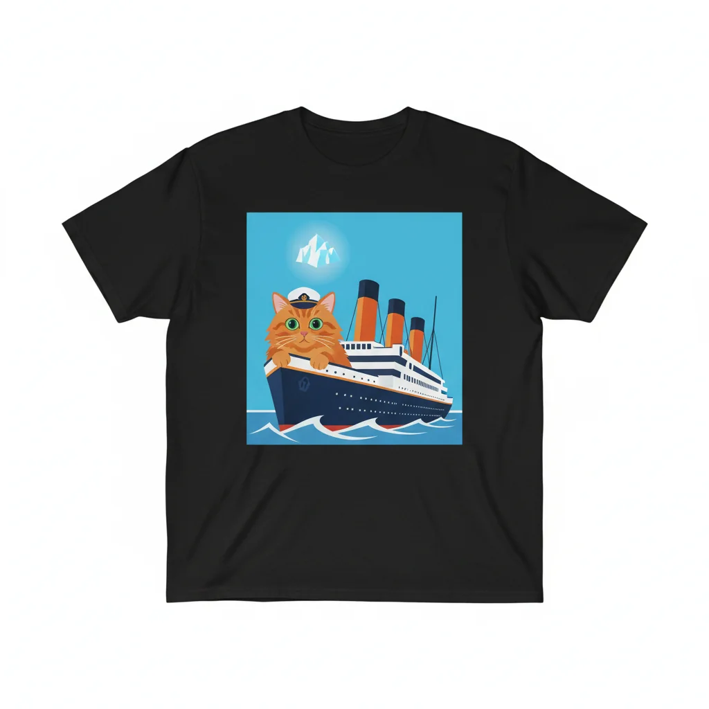 Titanic Cat: Where History Meets Whimsy Essential T-Shirt