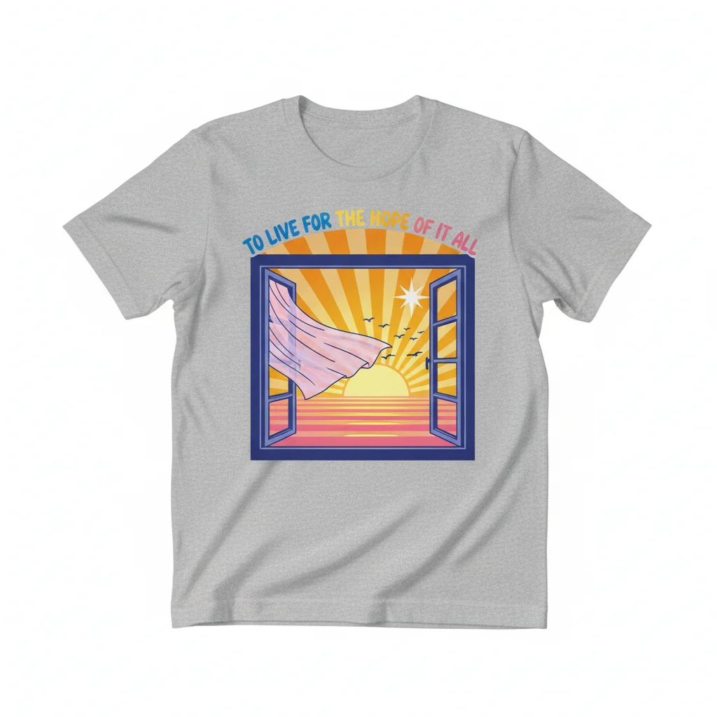 To Live For The Hope Of It All - Taylor Swift August Lyrics Premium Tee