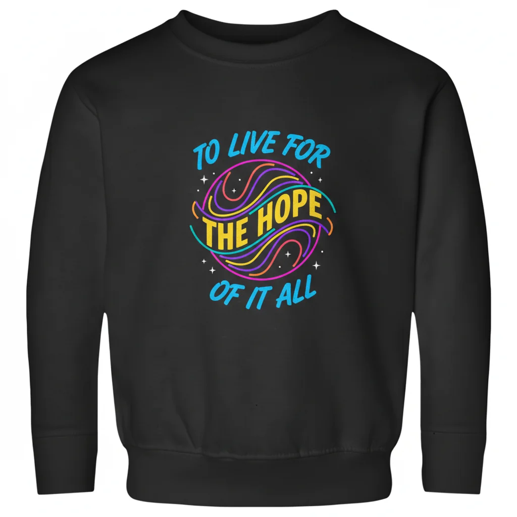 'To Live For The Hope Of It All' Sweatshirt | Taylor Swift Inspired 'August' Lyrics Crewneck