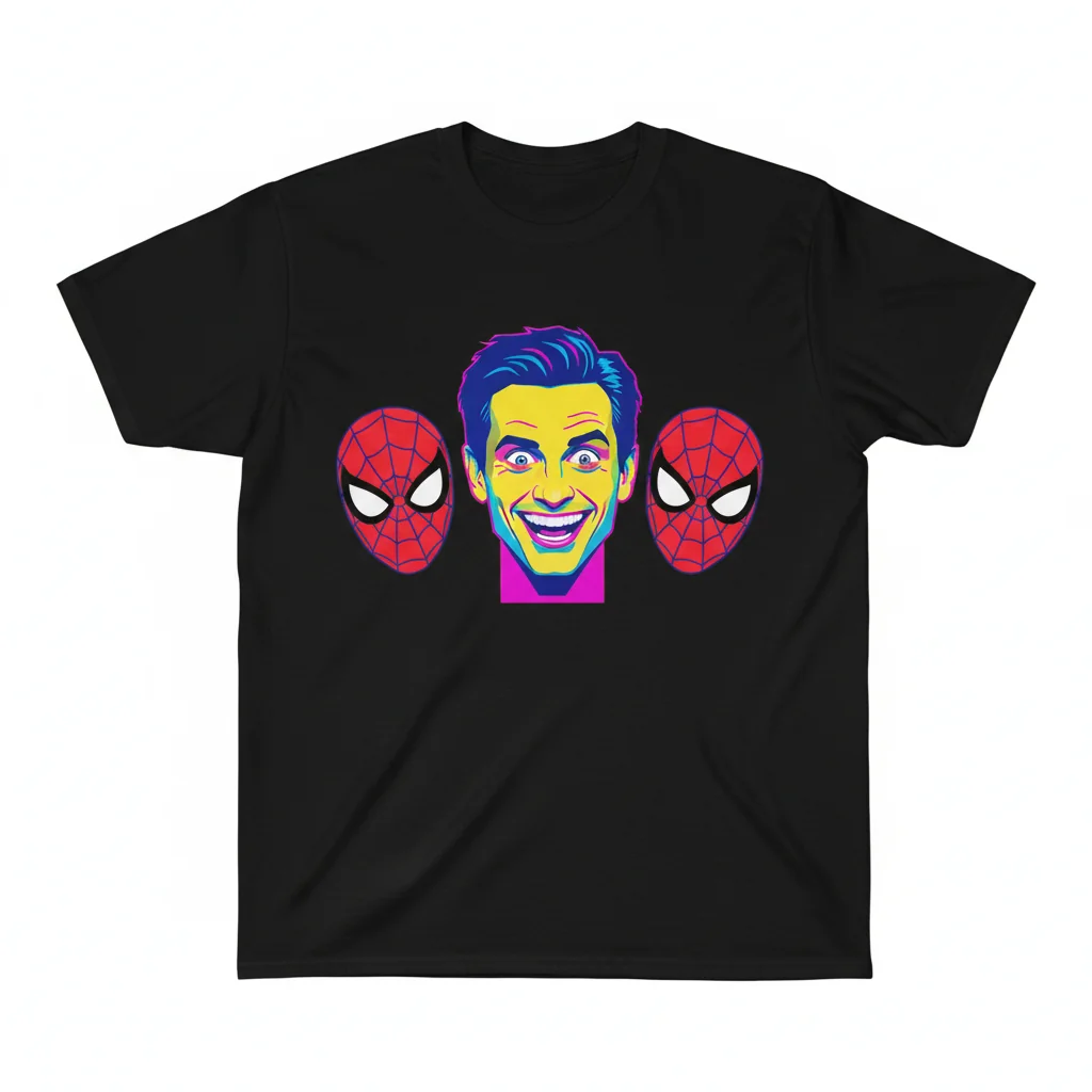Tobey Maguire's Iconic Charm: "Essential Grin" T-Shirt