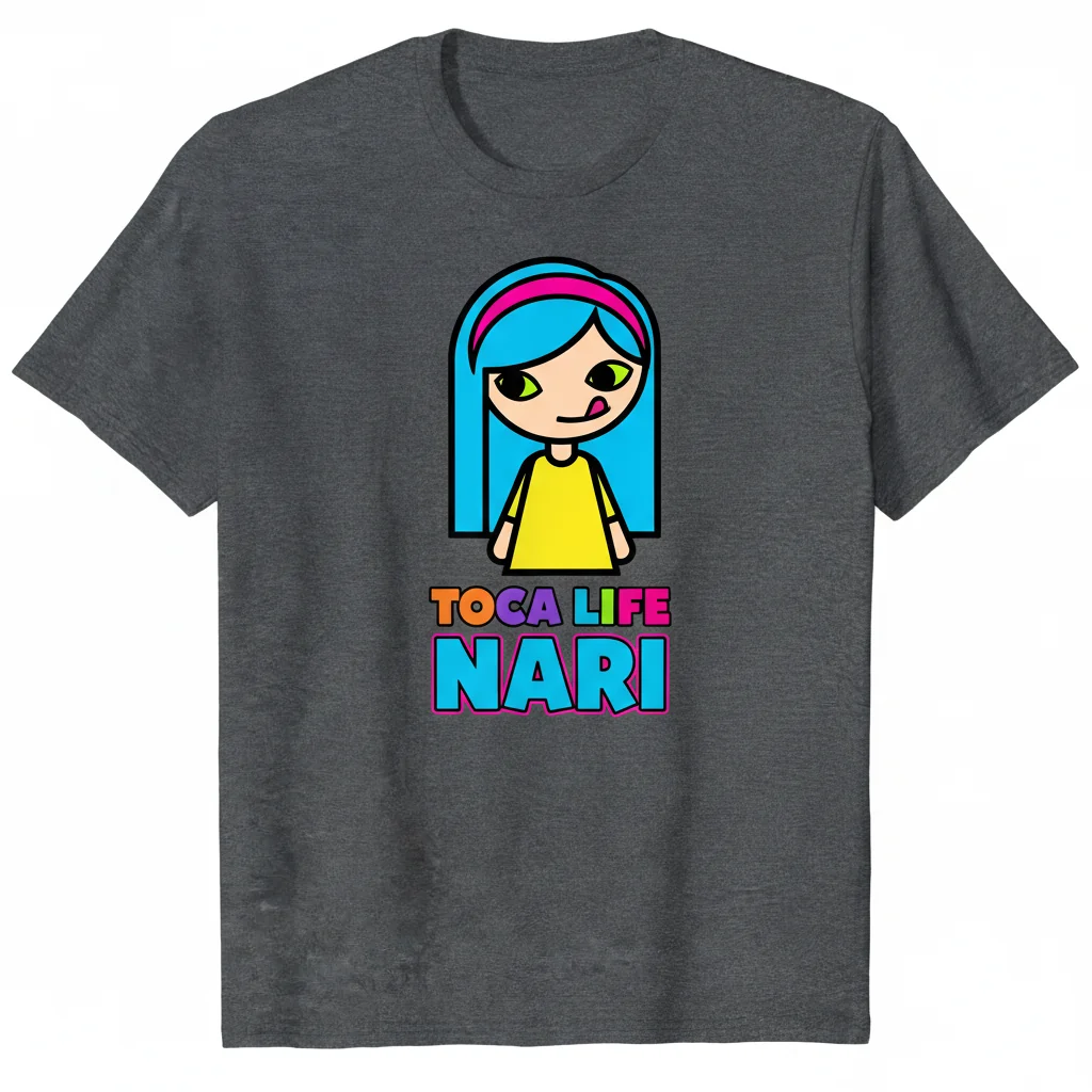 Toca Boca Nari Cute Essential T-Shirt - Official Character Apparel