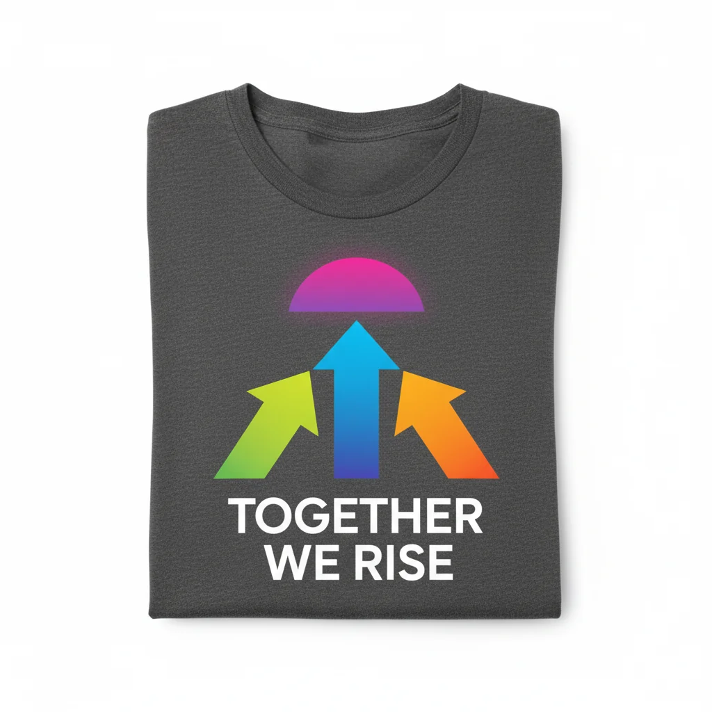 Together We Rise - Premium Eco-Friendly Unisex Tee