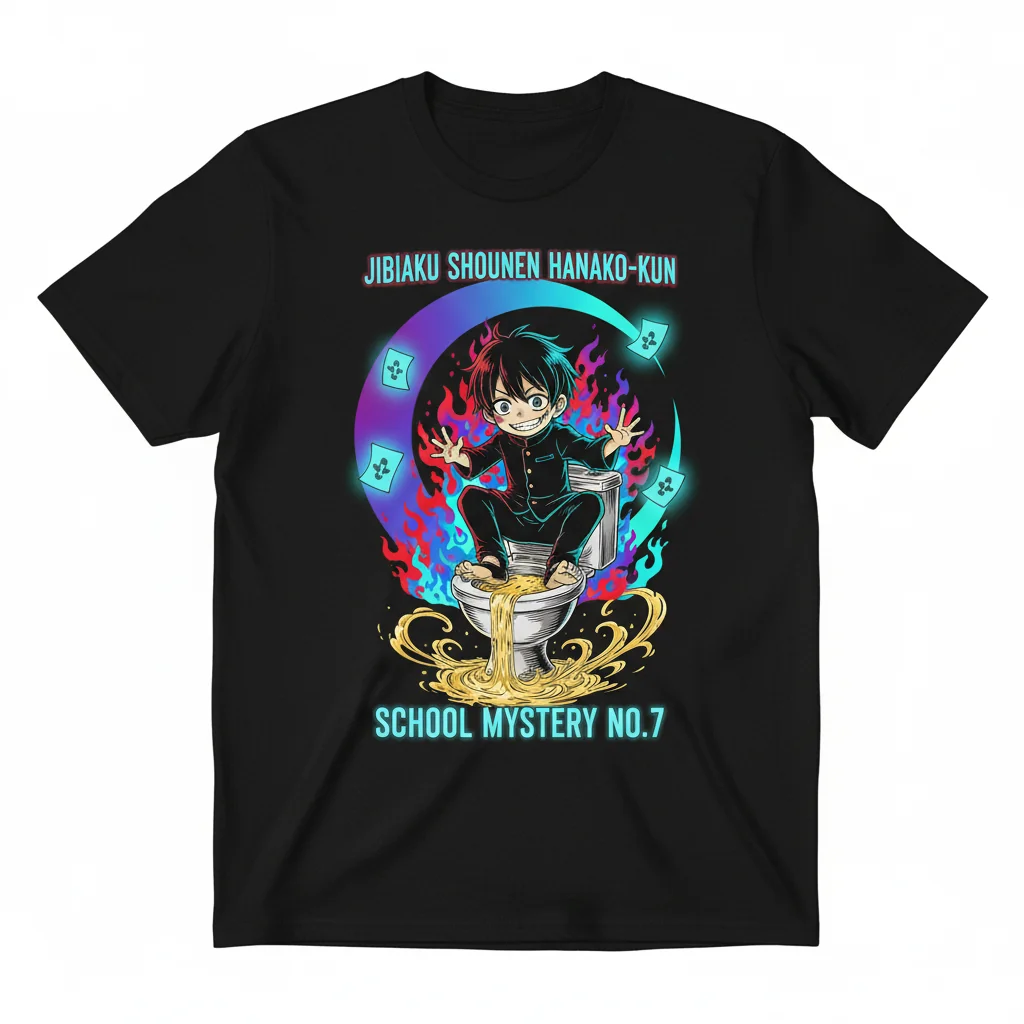 Toilet-Bound Hanako-kun (Jibaku Shounen Hanako-kun TBHK JSHK) Premium Graphic T-Shirts