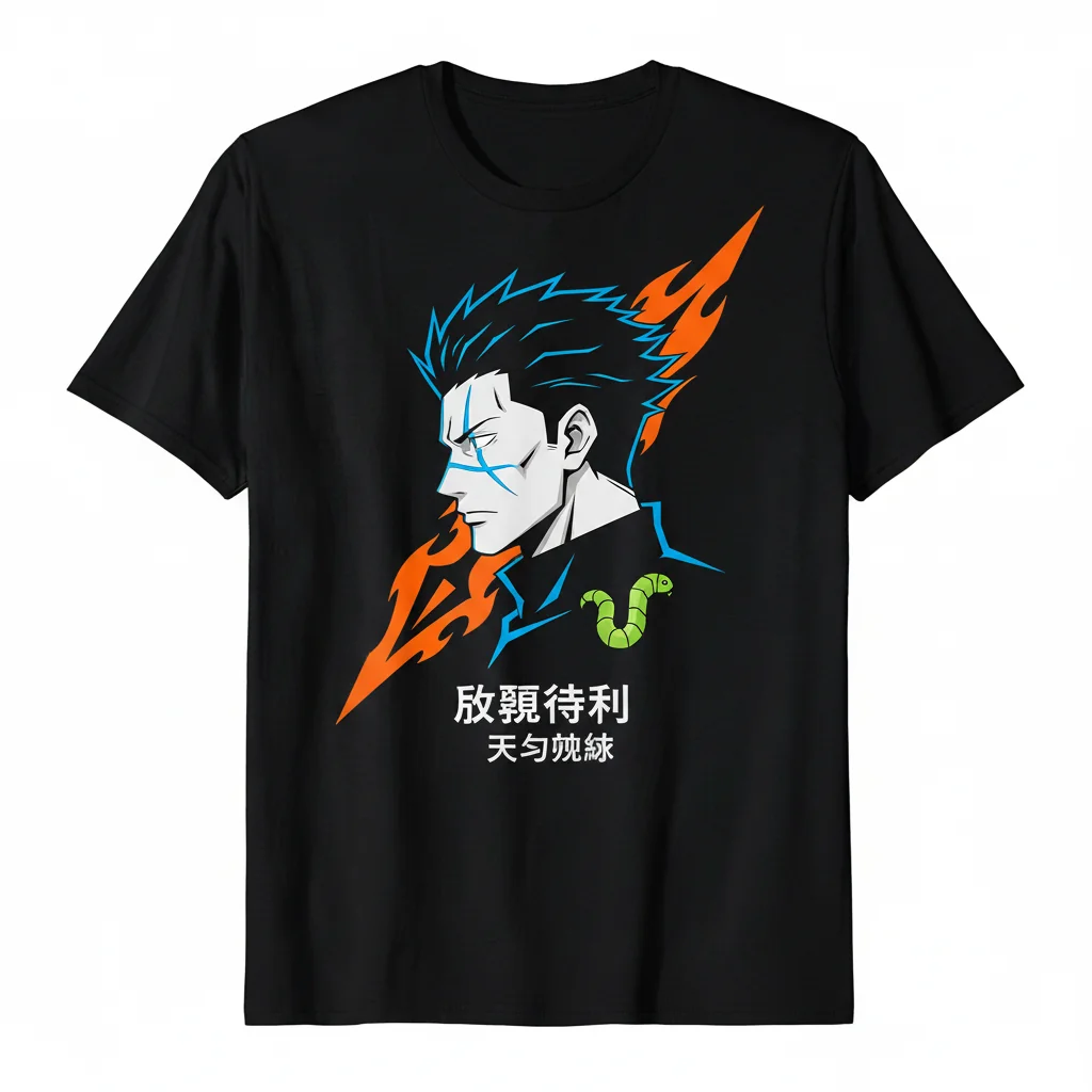 Toji Fushiguro JJK Vibe Tee