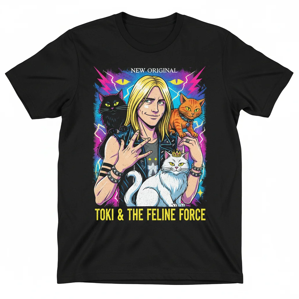 Toki Wartooth & Cats Metalocalypse Essential T-Shirt – Durable, Vibrant & Perfect Fit