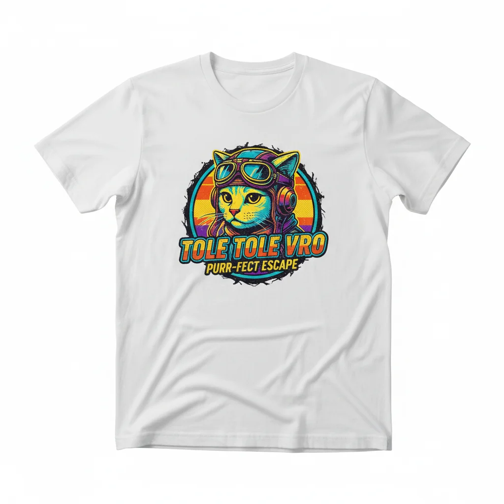 Tole Tole Vro Cat Essential T-Shirt – Edgy & Comfortable Tee